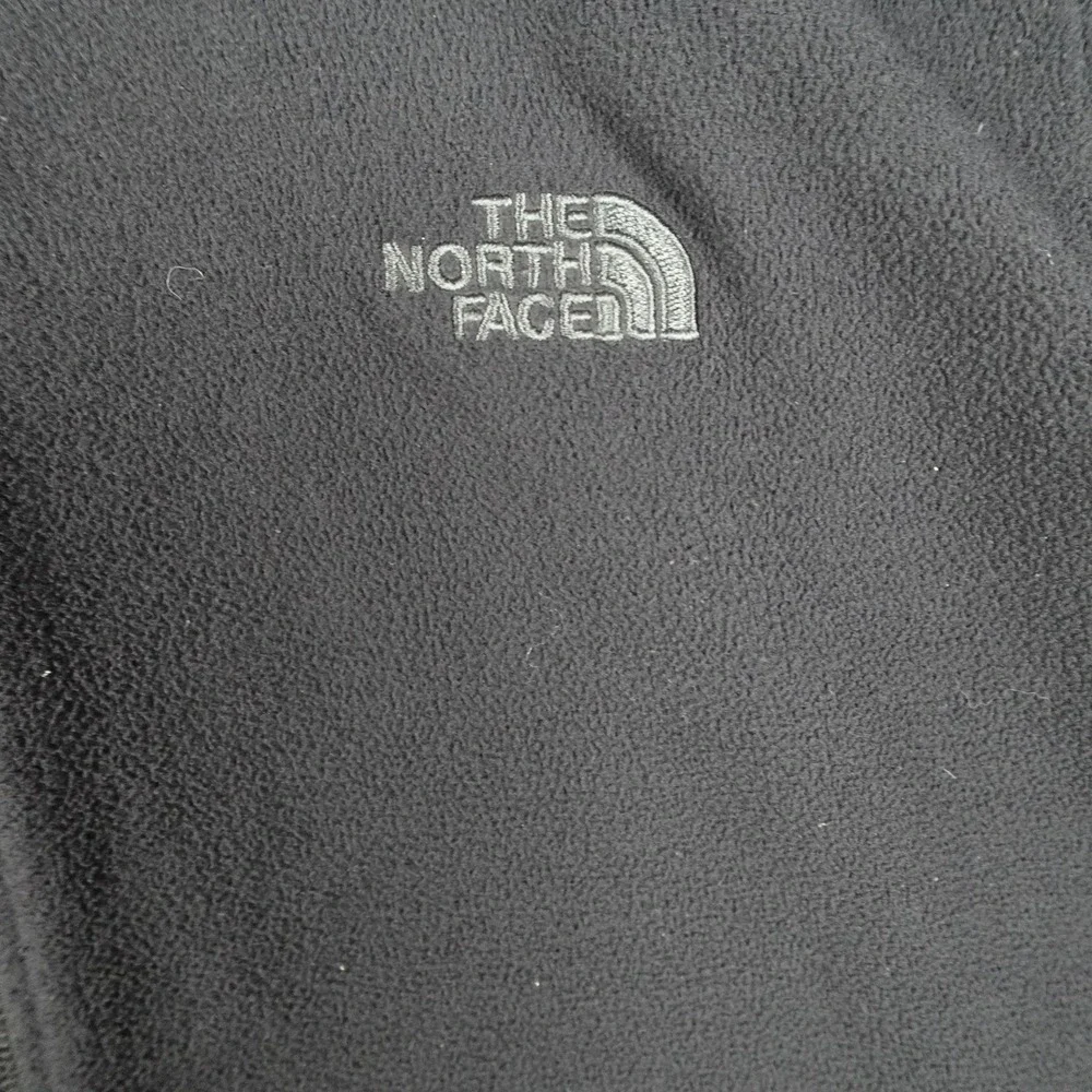The North Face Jacket Mens Medium Black Fleece Full Zip TKA Glacier Pockets